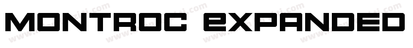Montroc Expanded Ita字体转换